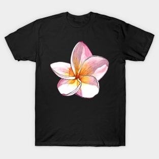 Plumeria Frangipani T-Shirt